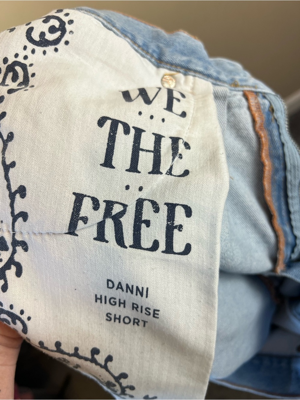 free people danni high rise short - Picture 11 of 12